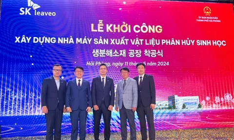 An Phát Holdings “bắt tay” SKC xây dựng nhà máy nguyên liệu xanh tại Hải Phòng