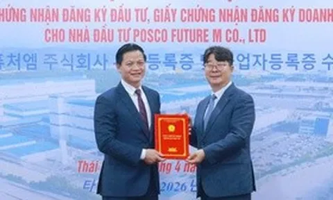 "Gã khổng lồ" công nghiệp Hàn Quốc đầu tư dự án 282 triệu USD tại Thái Nguyên