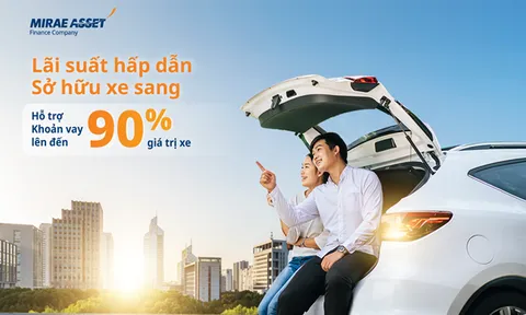 Tài chính Mirae Asset thiết lập chuẩn minh bạch mới trong sản phẩm vay mua ô tô
