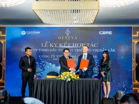 CAPITAL HOUSE & CBRE ký kết hợp tác tại dự án EcoCity Premia Buôn Ma Thuột