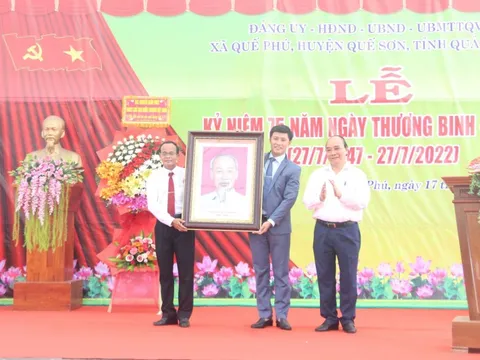 Chủ tịch nước dự lễ kỷ niệm Ngày Thương binh liệt sĩ tại Quảng Nam