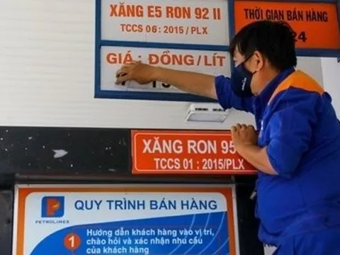 Giá xăng dầu chính thức giảm sau chuỗi ngày tăng liên tiếp