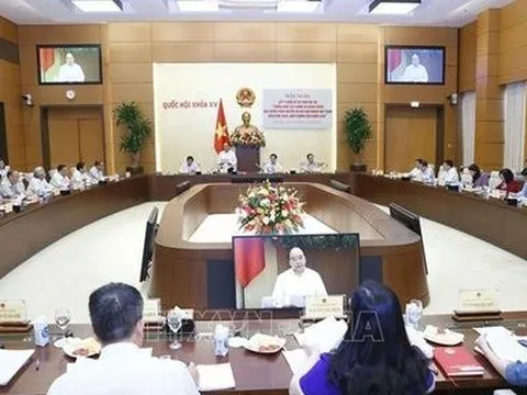 Chủ tịch nước chủ trì làm việc với Quốc hội và MTTQ Việt Nam về Nhà nước pháp quyền