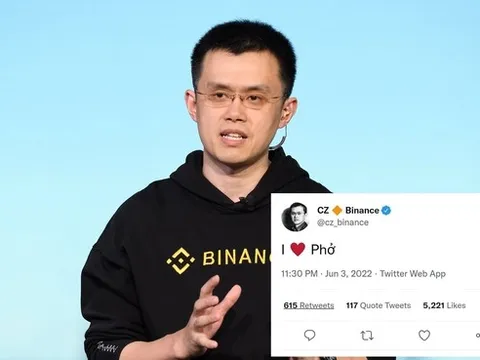 Tỷ phú tiền số giàu nhất thế giới CZ đến Việt Nam, bày tỏ “I Love Phở”