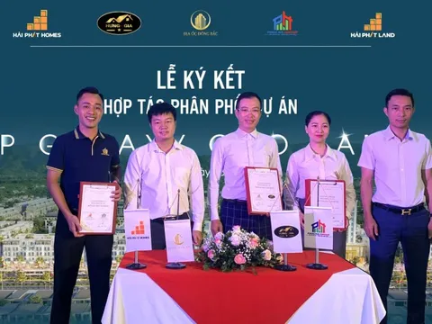 Lễ ký kết hợp tác phân phối dự án HP Galaxy Cao Bằng