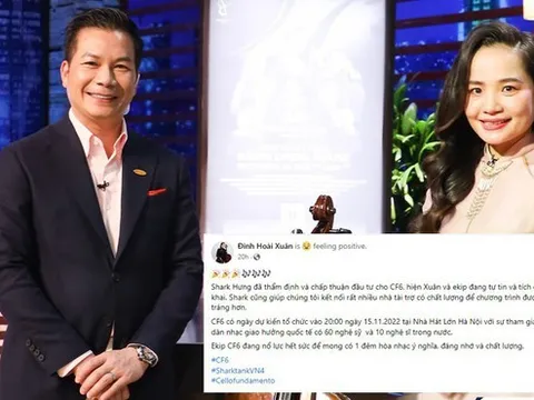 Từng được công bố giải ngân, nay deal Cello Fundamento ‘bể kèo’, Shark Hưng chính thức trở thành cá mập không rót đồng nào sau Shark Tank mùa 4