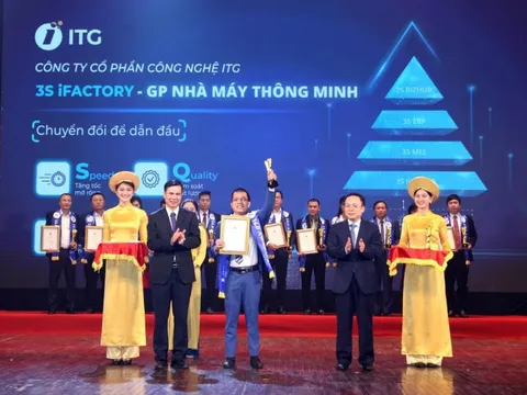 Giải pháp 3S iFACTORY gặt hái bộ đôi giải thưởng I4.0 Award và Sao Khuê
