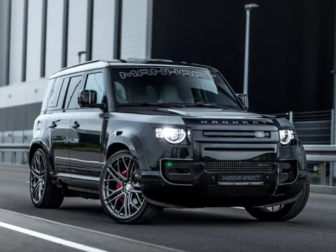 Ngắm chiếc Land Rover Defender phiên bản độ của Manhart