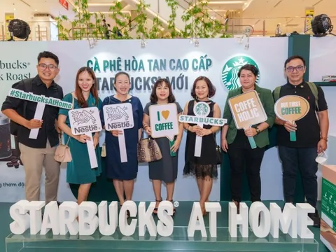 Nestlé hợp tác Starbucks ra mắt cà phê hòa tan Starbucks