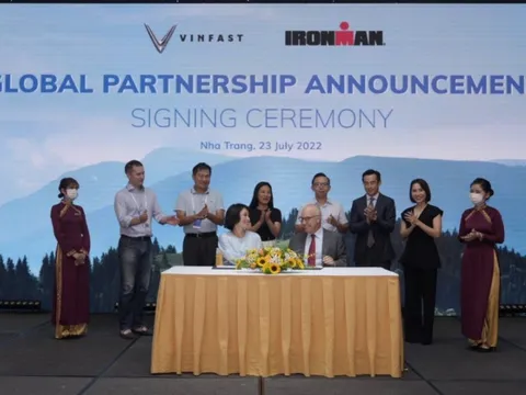 VinFast và IRONMAN công bố hợp tác toàn cầu
