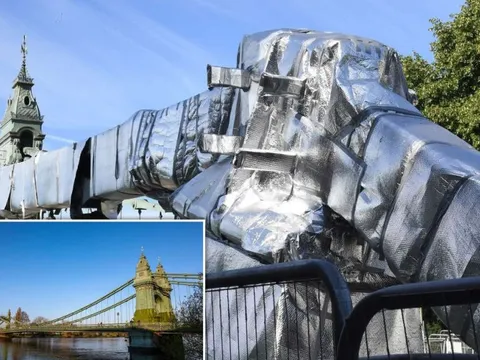 Chi hơn nửa triệu đô để chống nóng cho cây cầu hơn trăm năm tuổi