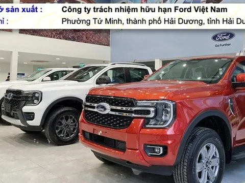 9 phiên bản Ford Ranger 2023 lắp ráp tại Việt Nam - Áp lực lớn cho Hilux, Triton
