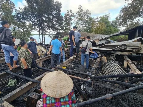 Hỏa hoạn bất ngờ, người đàn ông bị tai biến tử vong trong đám cháy