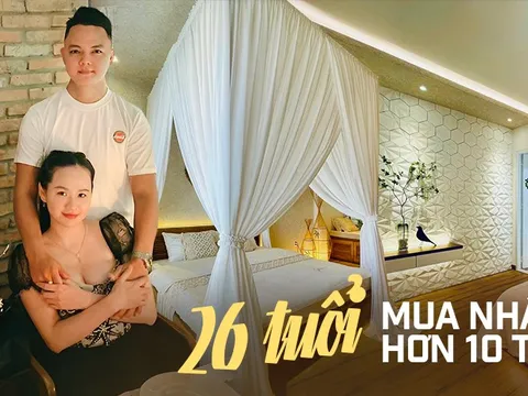 Cặp vợ chồng ở TP. HCM mua đứt căn nhà đầu tiên trị giá hơn 10 tỷ ở tuổi 26