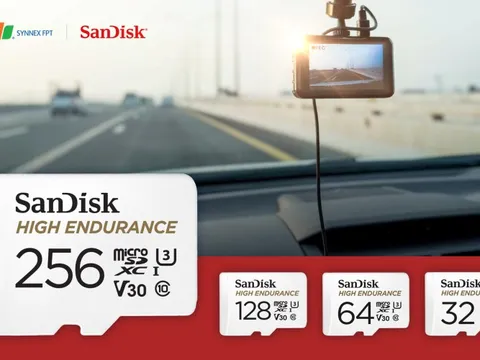SanDisk High Endurance: Những thông số ấn tượng cho một thẻ ghi hình