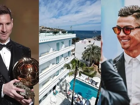 Bên trong khối khách sạn thuộc sở hữu của hai triệu phú bóng đá Messi và CR7