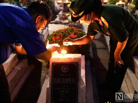 Đồng Nai: Thắp nến tri ân các anh hùng liệt sĩ