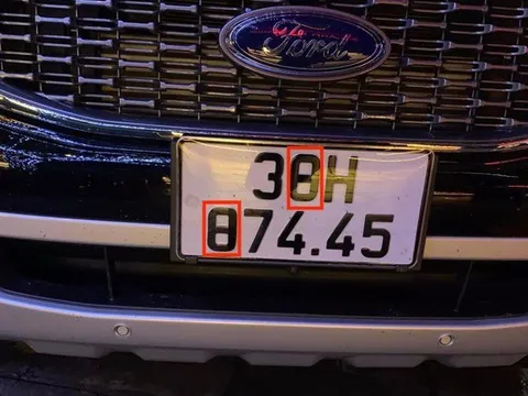 Muôn kiểu tài xế chế biển số xe để tránh phạt nguội