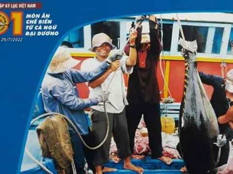 "101 món ăn từ cá ngừ đại dương" chuẩn bị xác lập kỷ lục Việt Nam