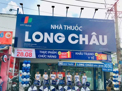 Chuỗi dược Long Châu tiếp tục tăng trưởng mạnh với doanh thu 22 tỷ/ngày