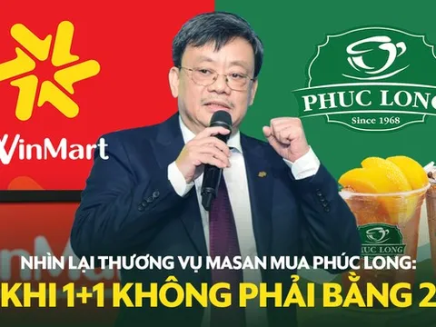 Nhìn lại thương vụ Masan thâu tóm Phúc Long: Khi 1+1 không phải lúc nào cũng bằng 2