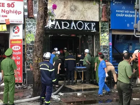Vụ cháy quán karaoke 6 tầng: 3 chiến sĩ công an hi sinh