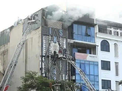 Hà Nội: Thông tin bước đầu về vụ cháy khiến 3 cán bộ, chiến sỹ hy sinh