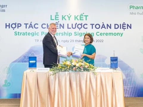 Pharmacity công bố quan hệ hợp tác với Boehringer Ingelheim Việt Nam