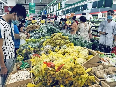 Giá thịt, rau củ siêu thị hạ nhiệt