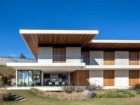 Biệt thự mái bằng mở ra không gian sống đa chiều