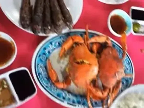 Ăn "2 con cua, mấy con vọp, 5 con cá thòi lòi" bị tính 2,5 triệu đồng: Người dân nói gì?