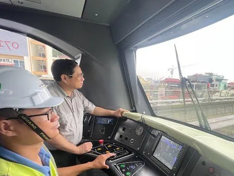 Thủ tướng Phạm Minh Chính thị sát dự án đường sắt Nhổn-Ga Hà Nội