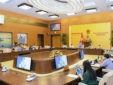 Cho ý kiến nhiều dự án luật tại phiên họp chuyên đề tháng 8 UBTVQH