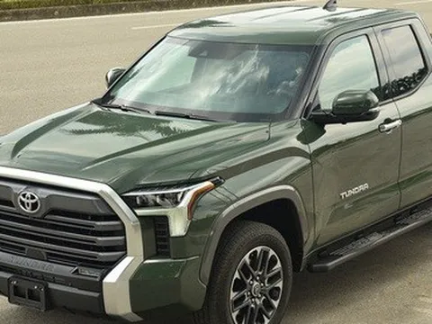Toyota Tundra 2022 giá hơn 4 tỉ đồng: Bán tải Nhật mang đậm chất Mỹ