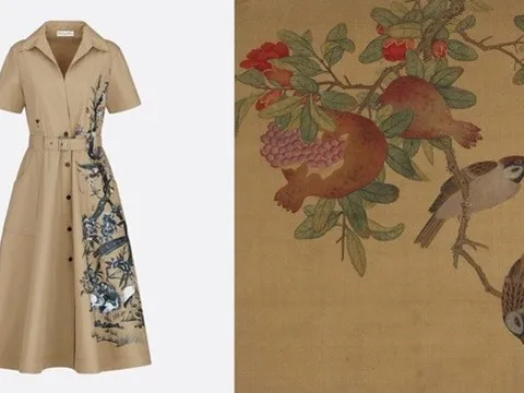 Nhà mốt xa xỉ Dior lại bị tố sao chép phong cách hội họa truyền thống Trung Quốc