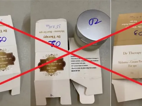 Cảnh báo 3 sản phẩm mỹ phẩm chứa chất cấm, chưa được cấp phép