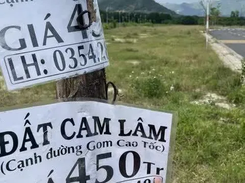Kỷ luật nguyên Bí thư, Chủ tịch huyện Cam Lâm liên quan phân lô bán nền
