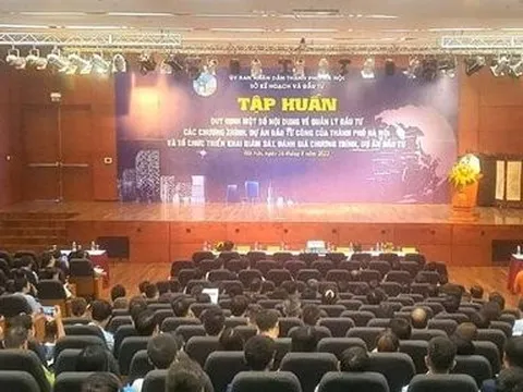 Hà Nội tập huấn cho cán bộ quản lý các dự án đầu tư công