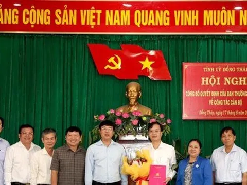 Phó Chủ tịch UBND tỉnh Đồng Tháp làm Bí thư Thành ủy Cao Lãnh