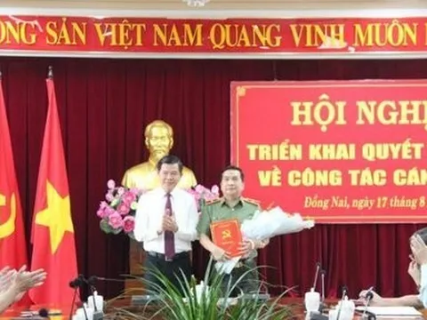 Đồng Nai: Thiếu tướng Nguyễn Sỹ Quang tham gia Ban thường vụ Tỉnh ủy