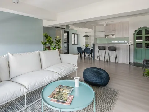 Căn hộ trần thấp vẫn thông thoáng nhờ cách thiết kế rất hợp lý