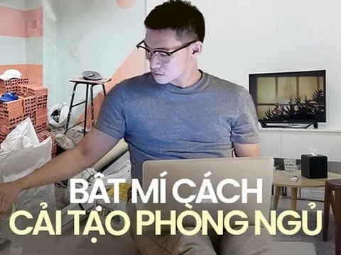 Chàng trai chi 150 triệu cải tạo nhà kho thành phòng ngủ, càng ngắm càng mê