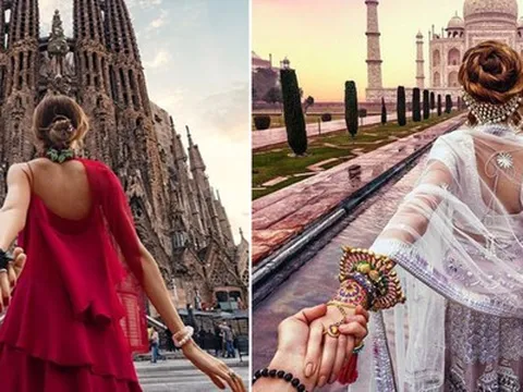 Cặp đôi tạo ra trào lưu chụp ảnh "cầm tay em đi khắp thế gian" nổi tiếng bây giờ ra sao?