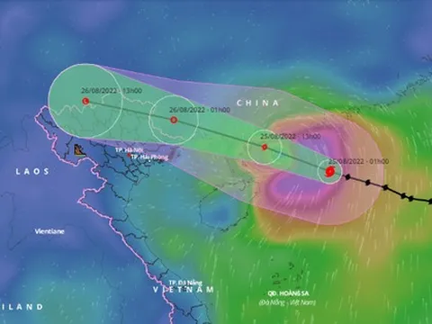 Bão số 3 áp sát đất liền, miền Bắc sắp mưa dông, gió giật mạnh