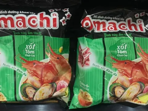 Bộ Công Thương đang xử lý vụ việc mì Omachi bị tiêu hủy tại Đài Loan