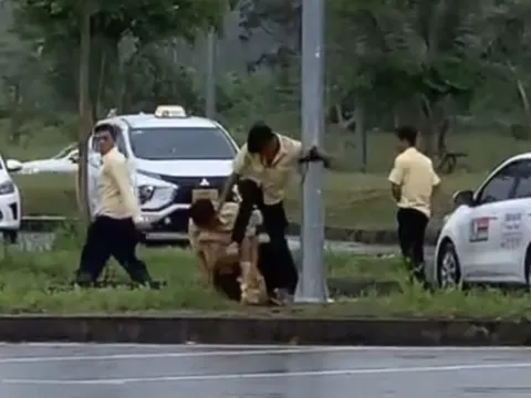 Sa thải nhóm tài xế taxi đánh đồng nghiệp tại sân bay Phú Quốc
