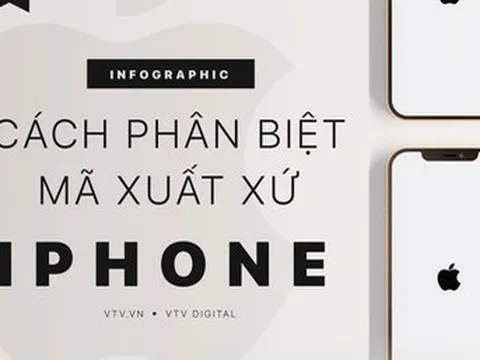 [INFOGRAPHIC] Cách phân biệt mã xuất xứ iPhone
