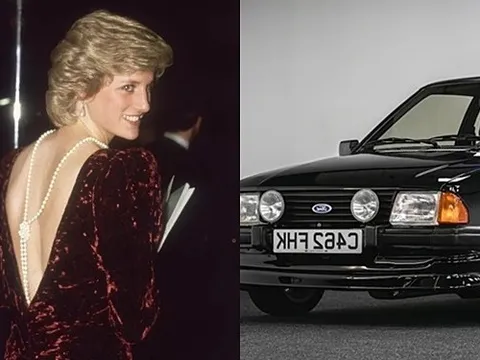 Đấu giá xe Ford cổ màu đen duy nhất trên thế giới từng được cố Công nương Diana lái suốt 3 năm