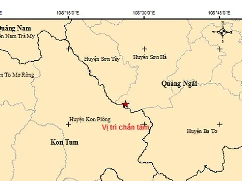 Sau Kon Tum, Quảng Nam, đến lượt Quảng Ngãi có động đất