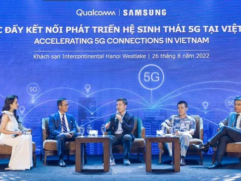 'Ông lớn' Samsung, Qualcomm bắt tay thúc đẩy 5G tại Việt Nam